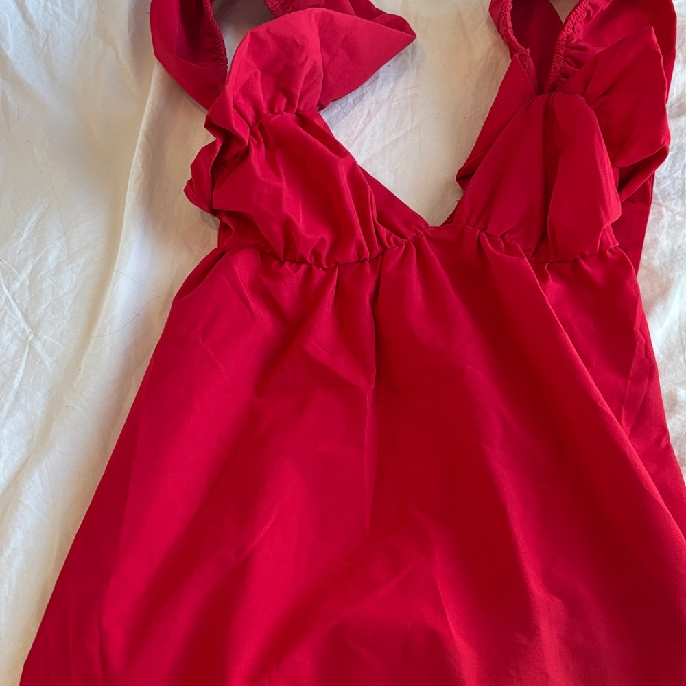 SHEIN Red Mini Dress